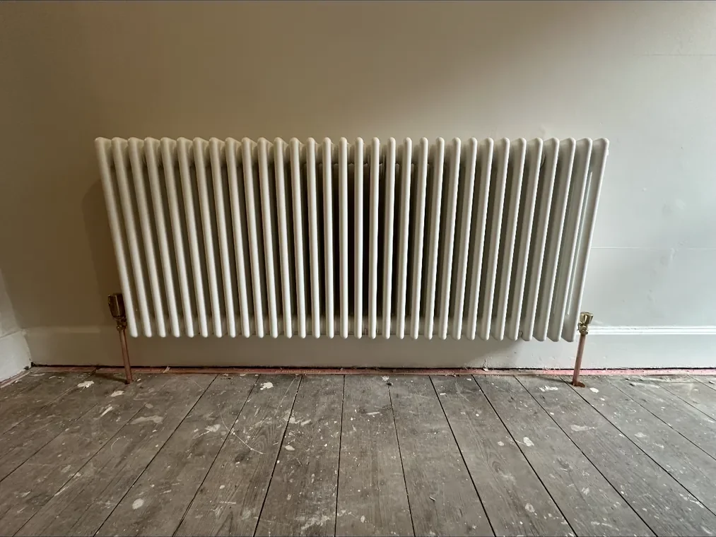 Radiator swap in Glasgow bedroom